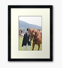 My Pony Calendar 2012 - Royal Hobart Show 2011 Framed Print