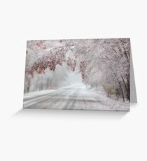 I'm Dreaming of a White Autumn Greeting Card