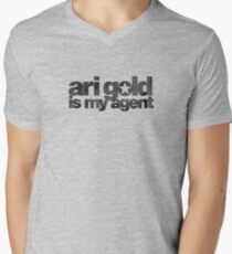 Ari Gold is my Agent (Black) Men's V-Neck T-Shirt