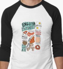 English Breakfast Men's Baseball ¾ T-Shirt