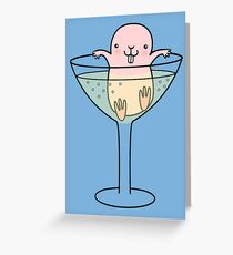 Celebrating Naked Mole Rat Greeting Card