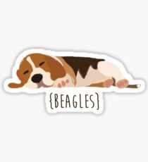 Beagles Sticker