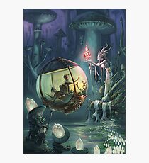 The Mushroom Fairy Photographic Print