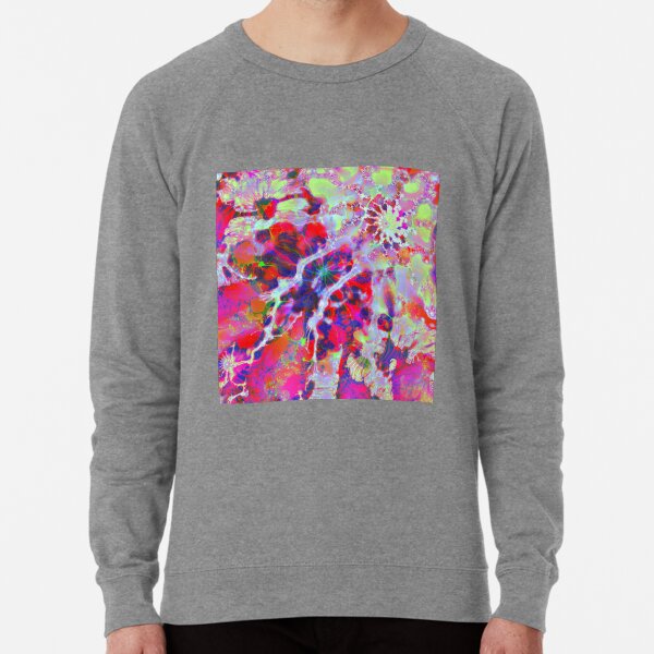 Fractalize Crimson Lightweight Sweatshirt