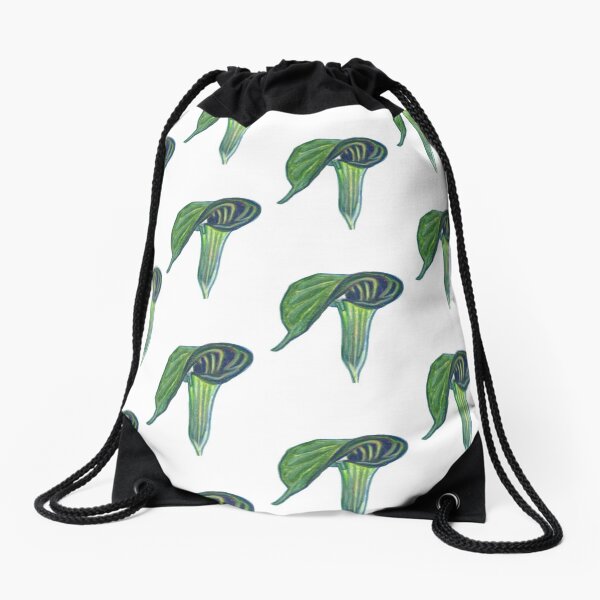 Jack in the pulpit Drawstring Bag