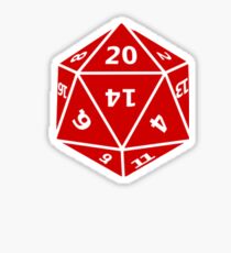 D&D20 Sticker