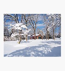 Landis Valley Winter Photographic Print