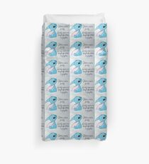 The Best Lilo and Stitch Quote Duvet Cover