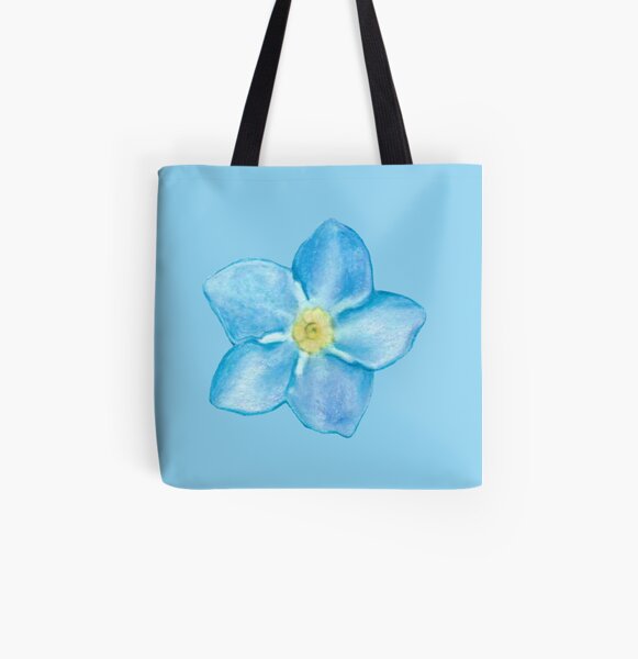 Forget me not All Over Print Tote Bag
