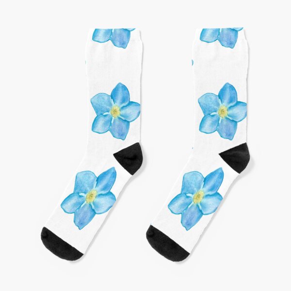 Forget me not Socks