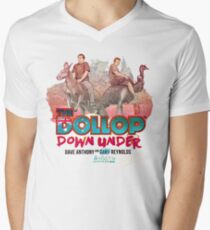 Der Dollop - Down Under (Australien-Variante) T-Shirt mit V-Ausschnitt für Männer