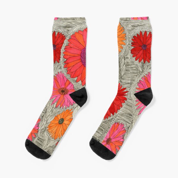 Gerbera Dasies Socks