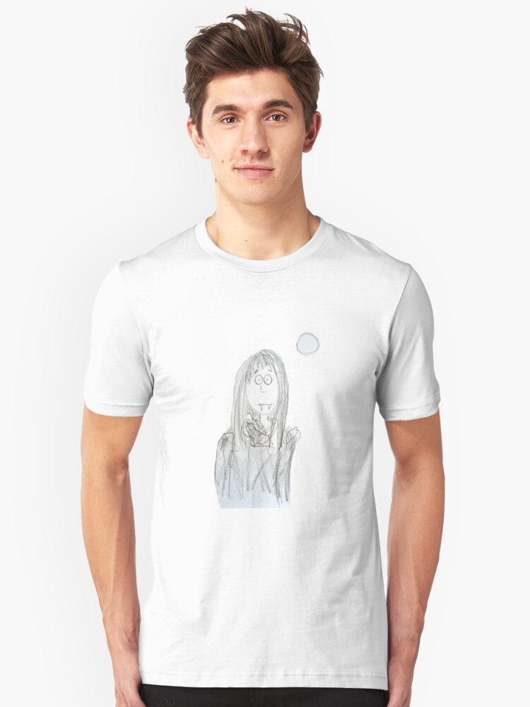 Alternate view of Vampire girl Slim Fit T-Shirt