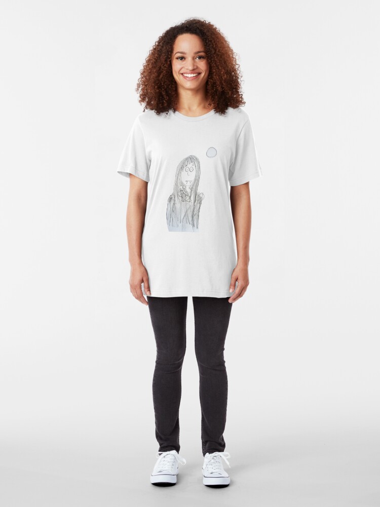 Alternate view of Vampire girl Slim Fit T-Shirt