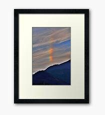 atmospheric phenomenon Gerahmtes Wandbild