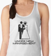 Under New Management Marriage Wedding Women's Tank Top
