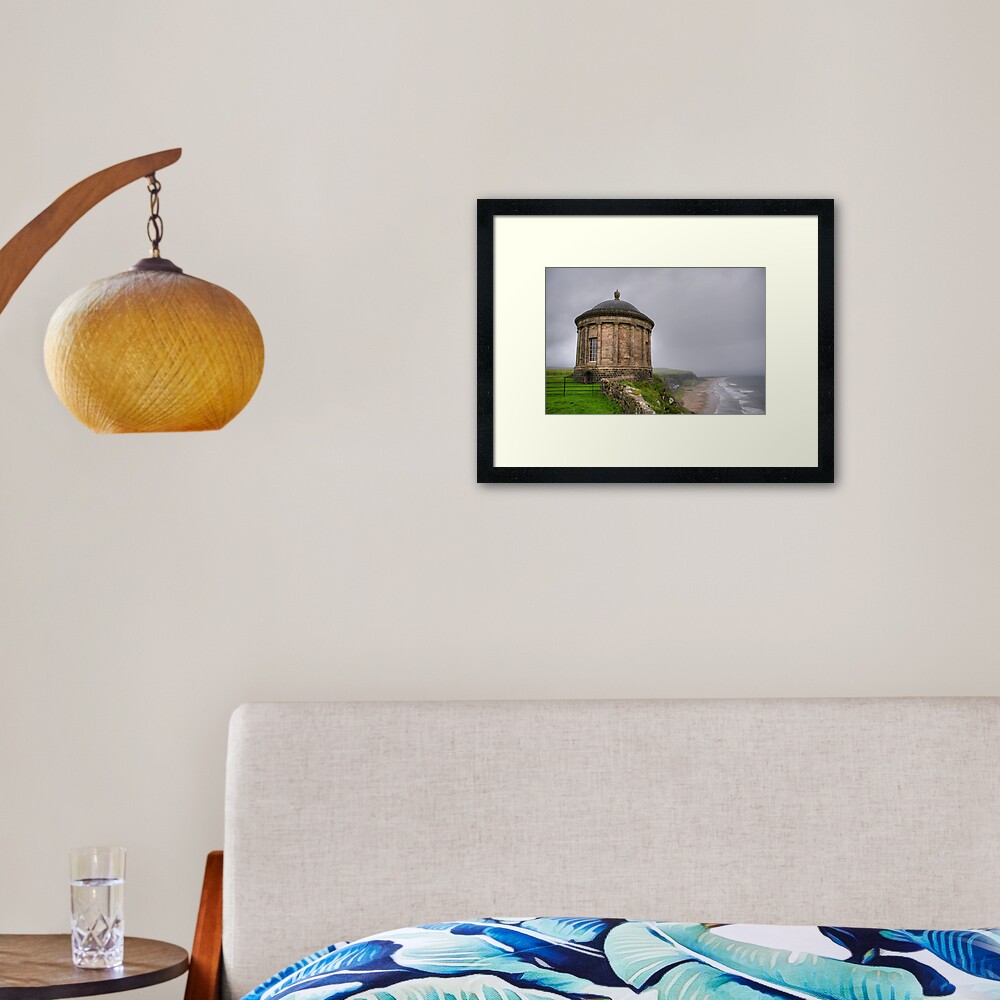 Mussenden Temple, Northern Ireland Framed Art Print