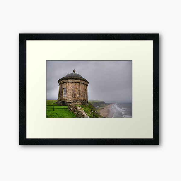 Mussenden Temple, Northern Ireland Framed Art Print