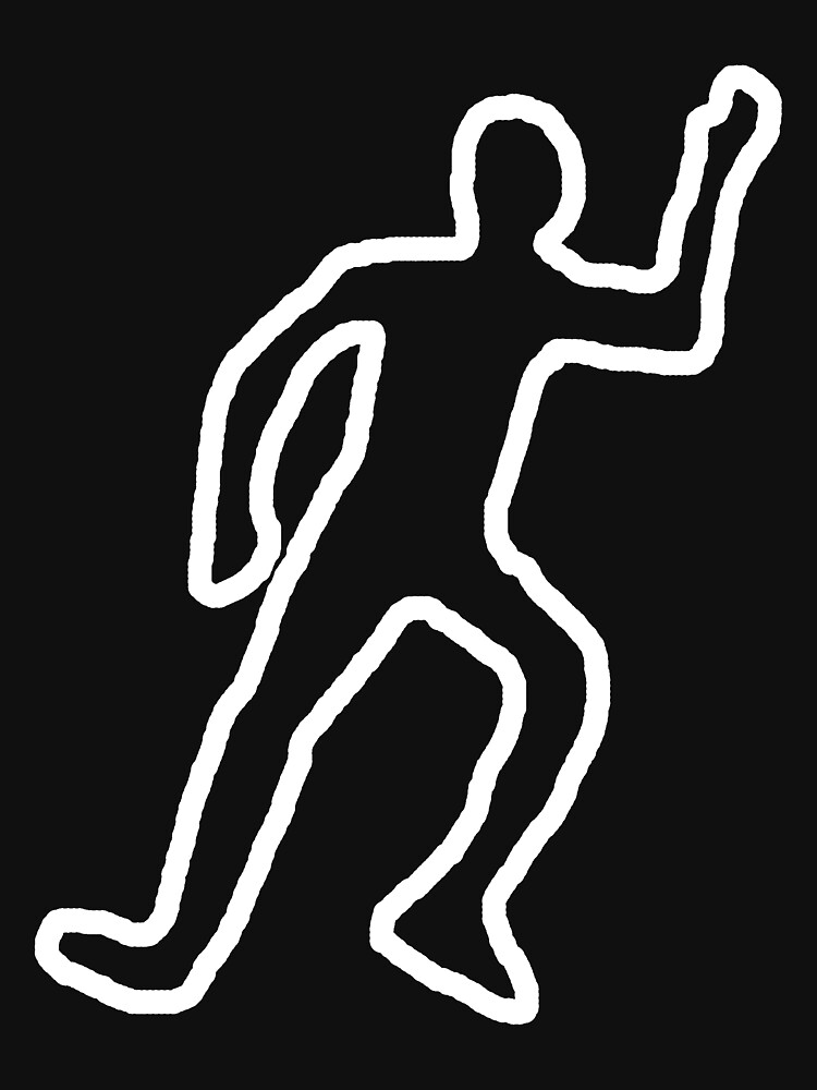 Dead Body Outline Clip Art Images And Photos Finder