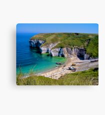 Flamborough, North Landing, Yorkshire Canvas Print