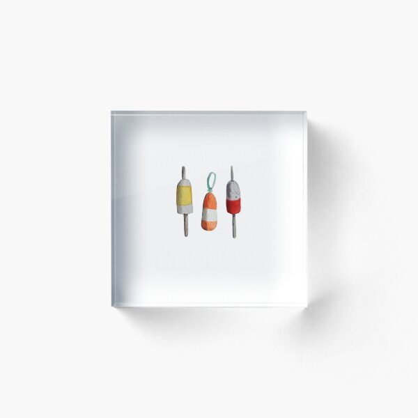 Buoys - Over Heart Acrylic Block