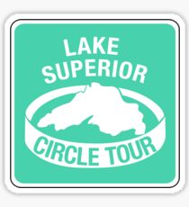 Lake Superior Circle Tour, Traffic Sign Sticker