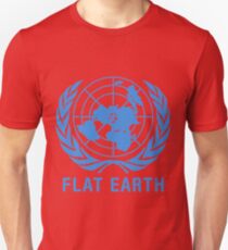 Flat Earth Unisex T-Shirt