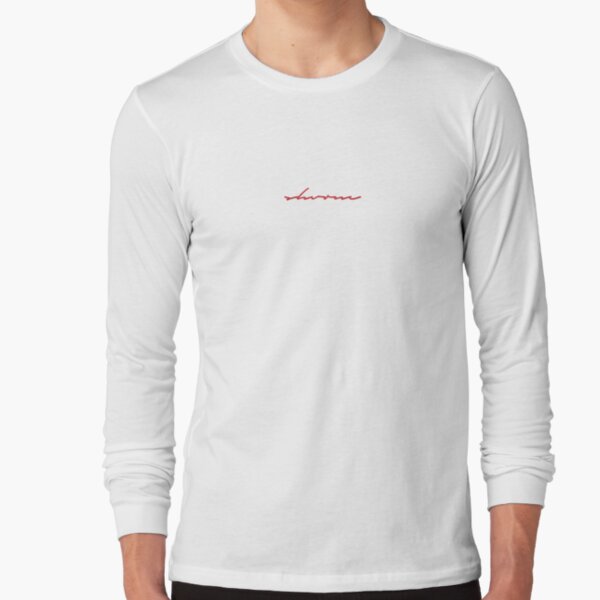 Signature (red) Long Sleeve T-Shirt