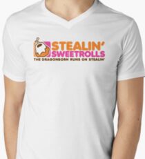 Stealin' Sweetrolls Men's V-Neck T-Shirt