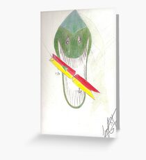 gone fishing Greeting Card