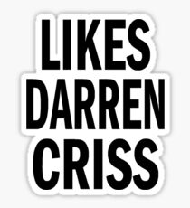 Likes Darren Criss Sticker