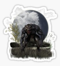 Werewolf Sticker