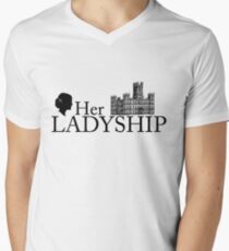 Her Ladyship Men's V-Neck T-Shirt