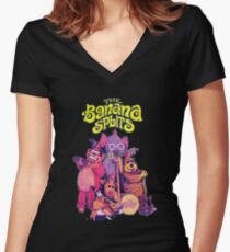 The Banana Splits Women's Fitted V-Neck T-Shirt