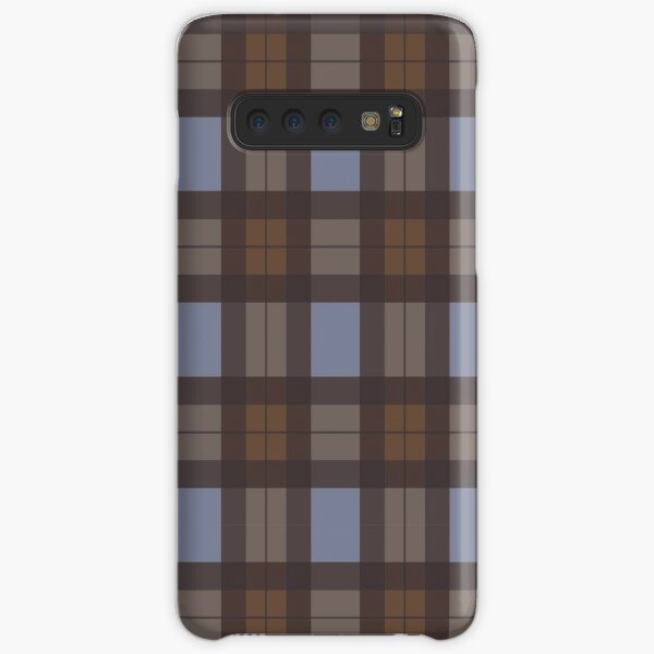 TARTAN LEATHER OUT 2 Samsung S10 Case