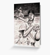 Mickey Mantle Greeting Card