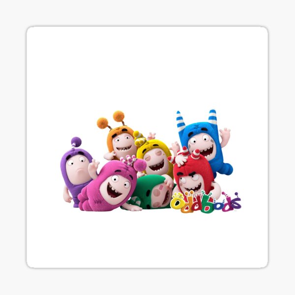 Oddbods Stickers | Redbubble