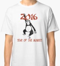 Chinese Zodiac Year of The Monkey 2016 Classic T-Shirt