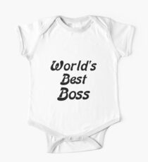 World's Best Boss One Piece - Short Sleeve