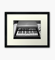 Fender Rhodes Electric Piano Framed Print