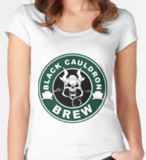 Black Cauldron Brew Women's Fitted Scoop T-Shirt