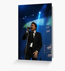 Bryan Ferry Greeting Card