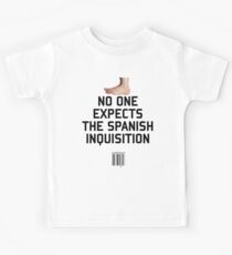 Niemand erwartet die spanische Inquisition Kinder T-Shirt