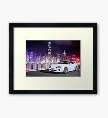 TOYOTA Supra in Hong Kong Framed Print