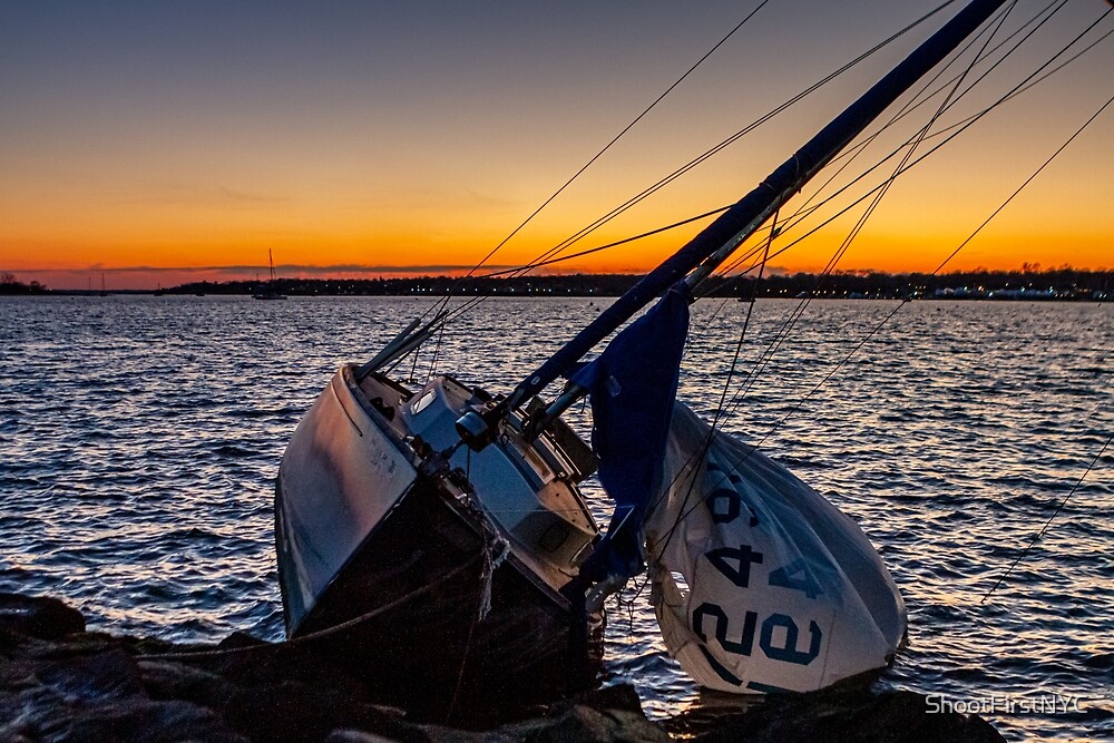 broken sailboat for sale