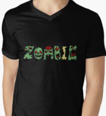 ZOMBIE Men's V-Neck T-Shirt
