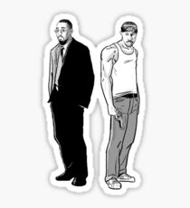 Stringer Bell and Avon Barksdale Sticker