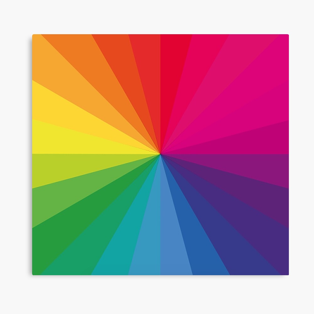 Jamie xx "In Farbe" Pantone Farbspektrum Leinwanddruck