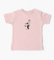 Party Time Penguin Baby Tee