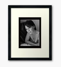 PORTRAIT PHOTO #4 Framed Print